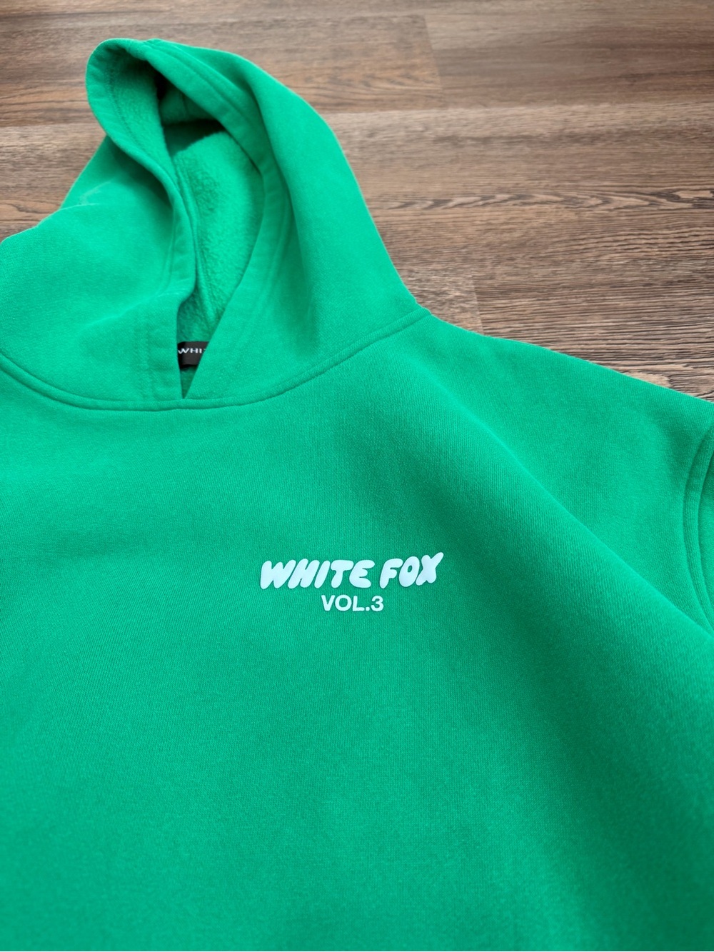 White Fox Offstage Green Tracksuit Set Hoodie L/XL Sweatpants Medium - Picture 5 of 13